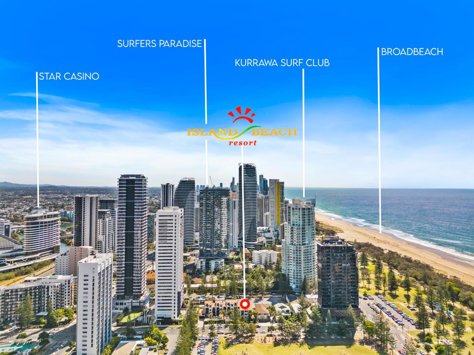 Island Beach Resort Gold Coast Exteriér fotografie